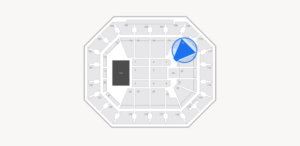 Mohegan Sun Arena Seating Chart