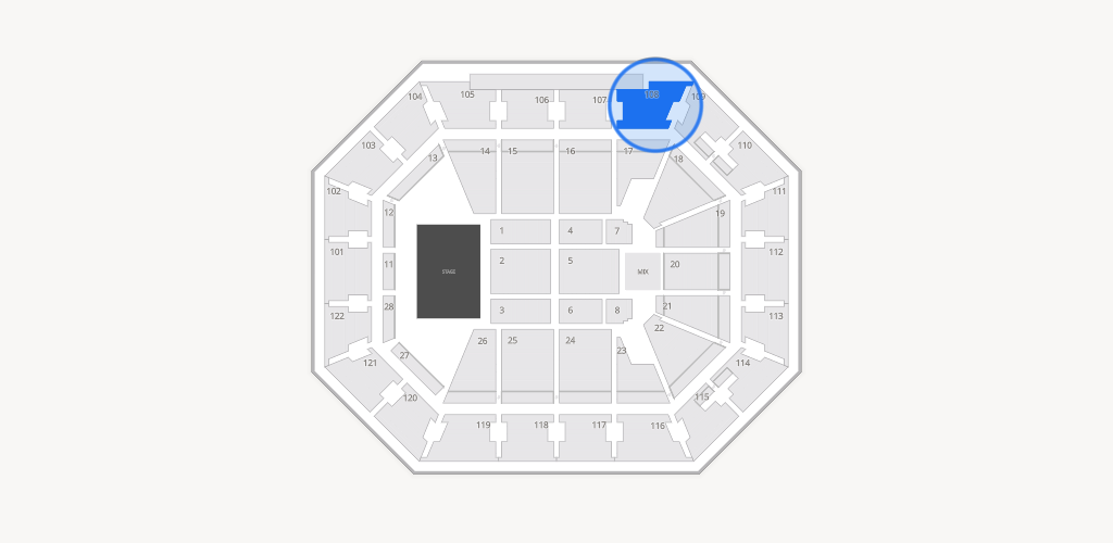Mohegan Sun Arena Seating Chart