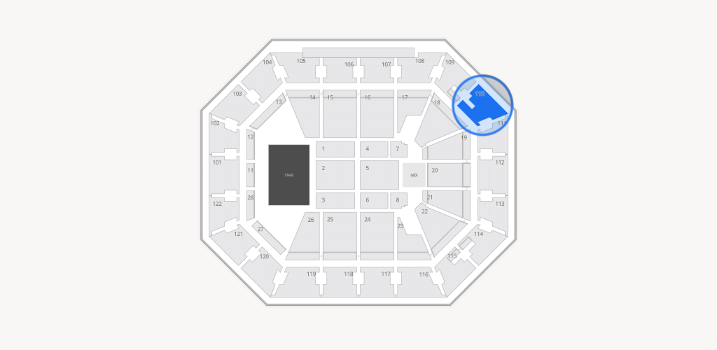 Mohegan Sun Arena Seating Chart