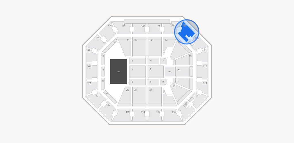Mohegan Sun Arena Seating Chart