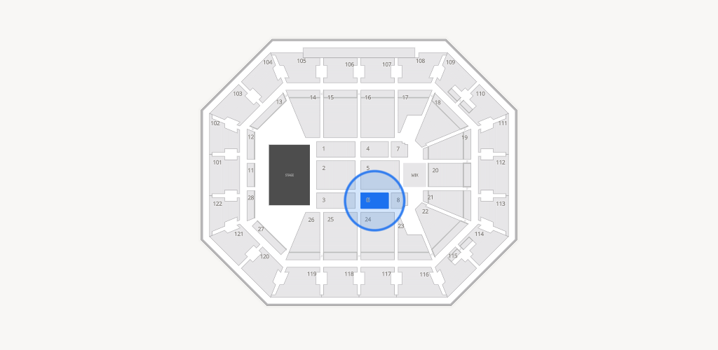 Mohegan Sun Arena Seating Chart