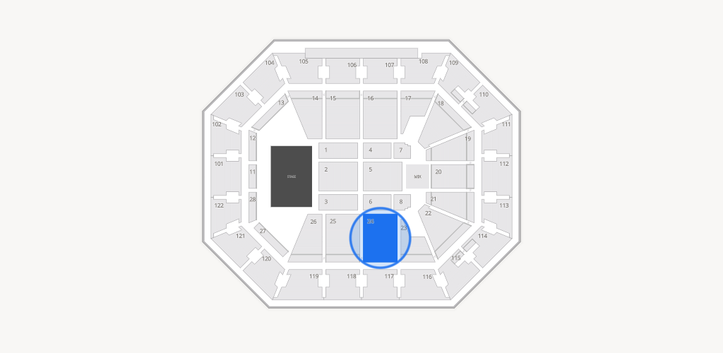 Mohegan Sun Arena Seating Chart