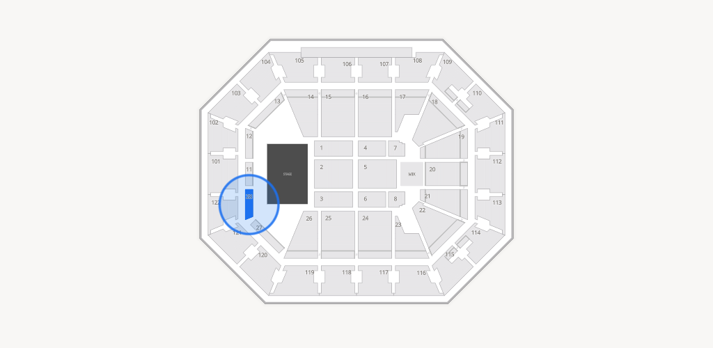 Mohegan Sun Arena Seating Chart