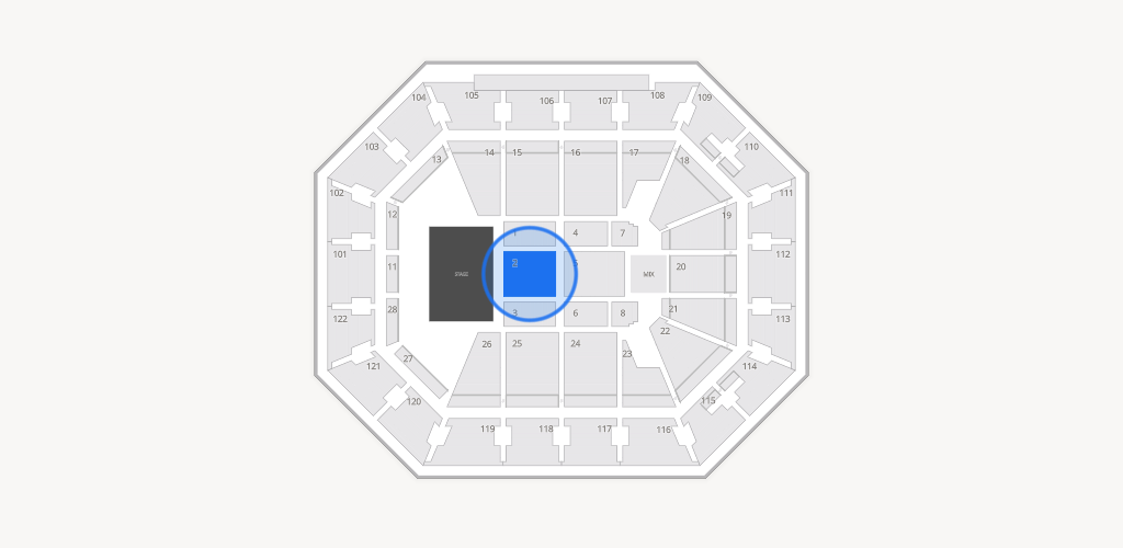 Mohegan Sun Arena Seating Chart