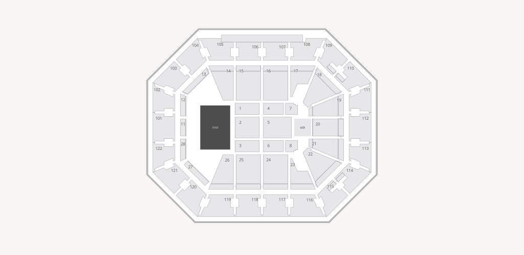 Mohegan Sun Arena Seating Chart
