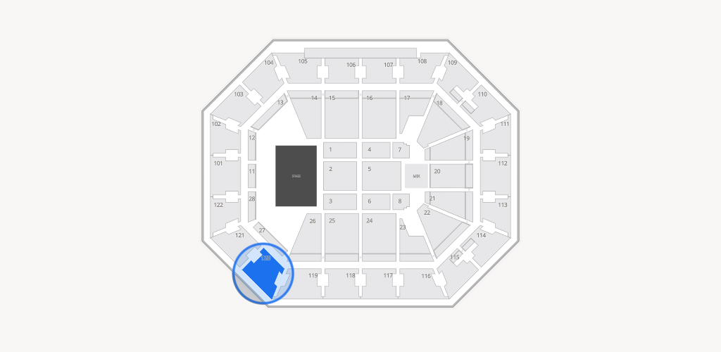 Mohegan Sun Arena Seating Chart