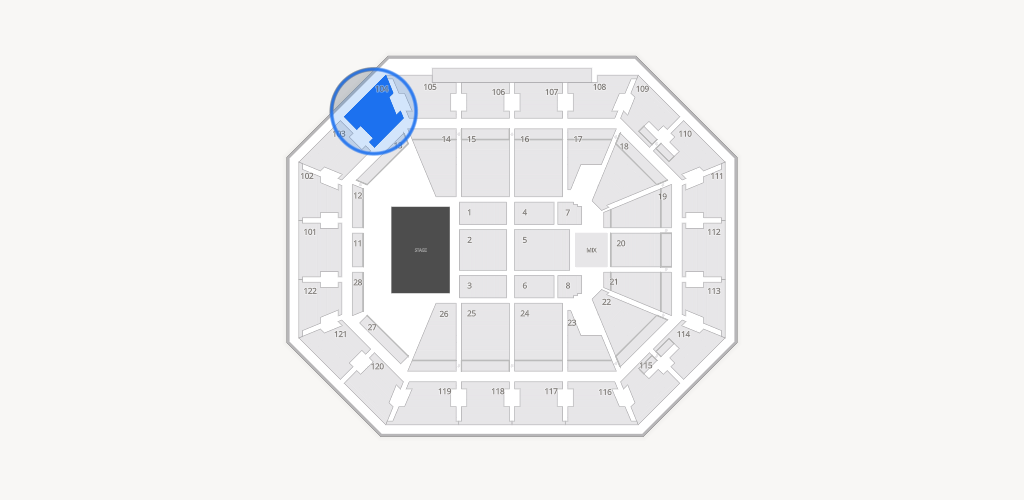 Mohegan Sun Arena Seating Chart