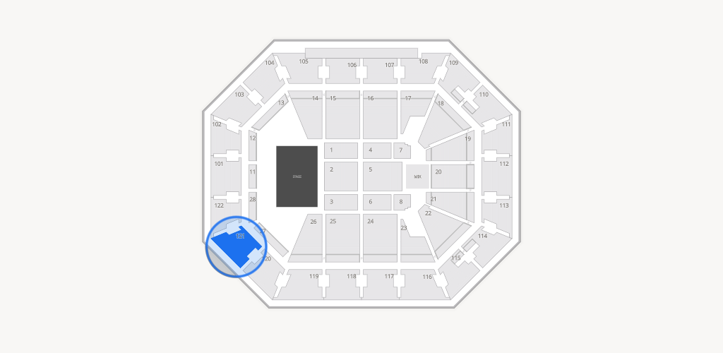 Mohegan Sun Arena Seating Chart
