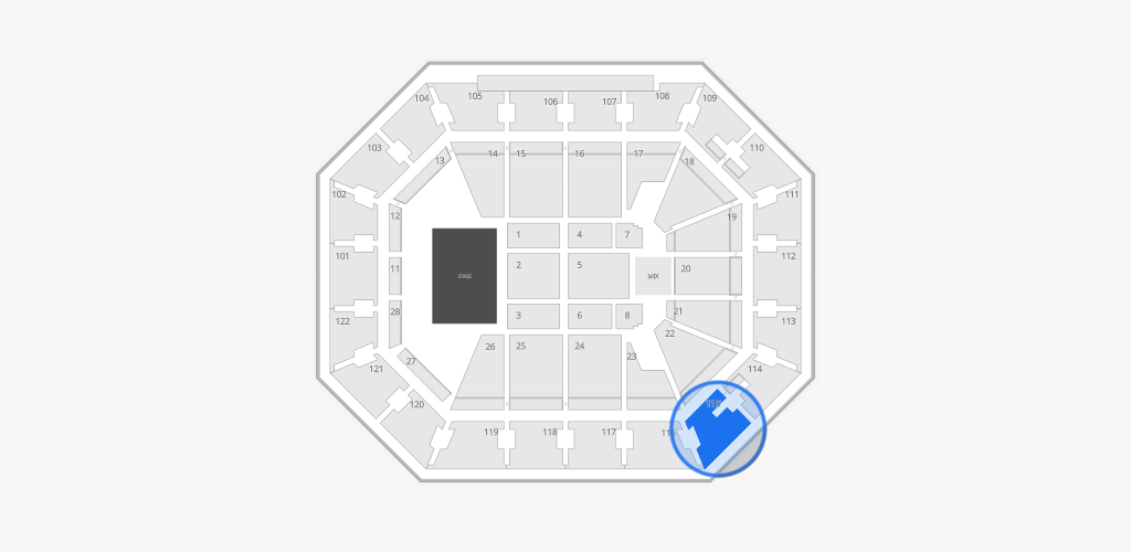 Mohegan Sun Arena Seating Chart