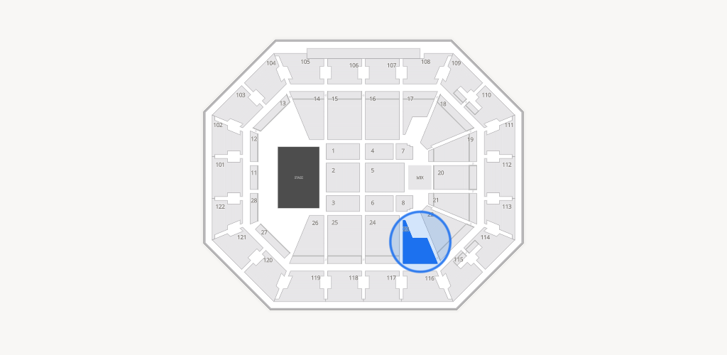 Mohegan Sun Arena Seating Chart