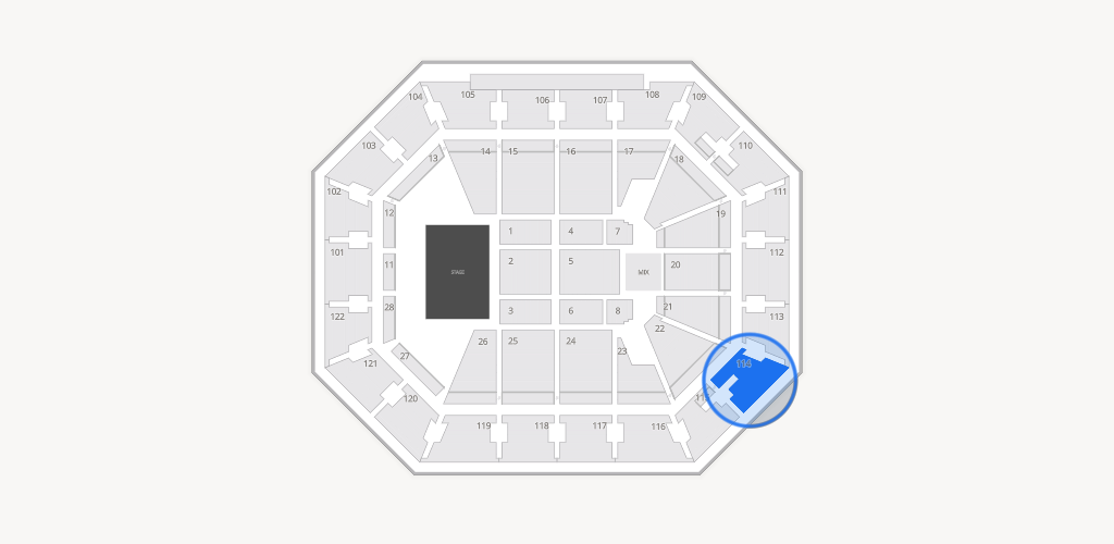 Mohegan Sun Arena Seating Chart