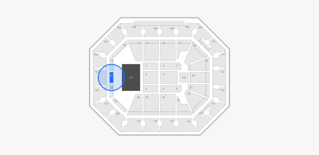Mohegan Sun Arena Seating Chart