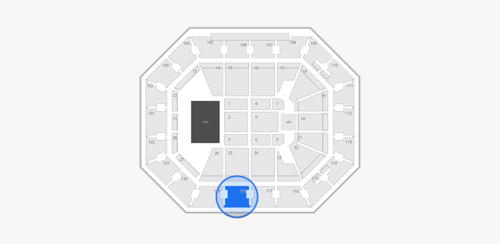 Mohegan Sun Arena Seating Chart