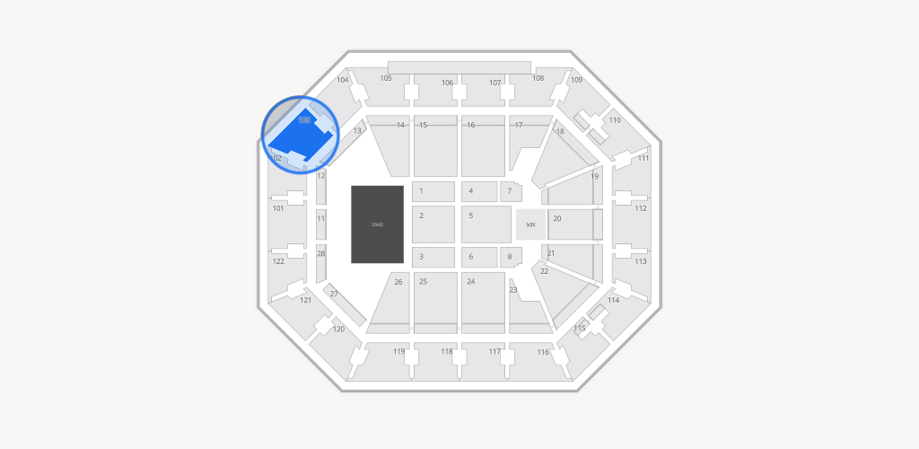 Mohegan Sun Arena Seating Chart