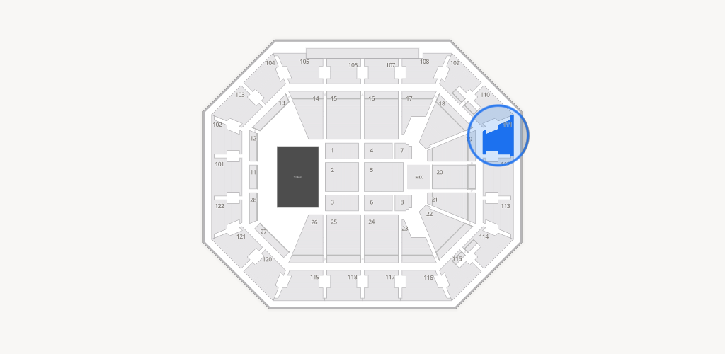 Mohegan Sun Arena Seating Chart