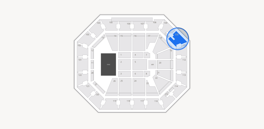 Mohegan Sun Arena Seating Chart