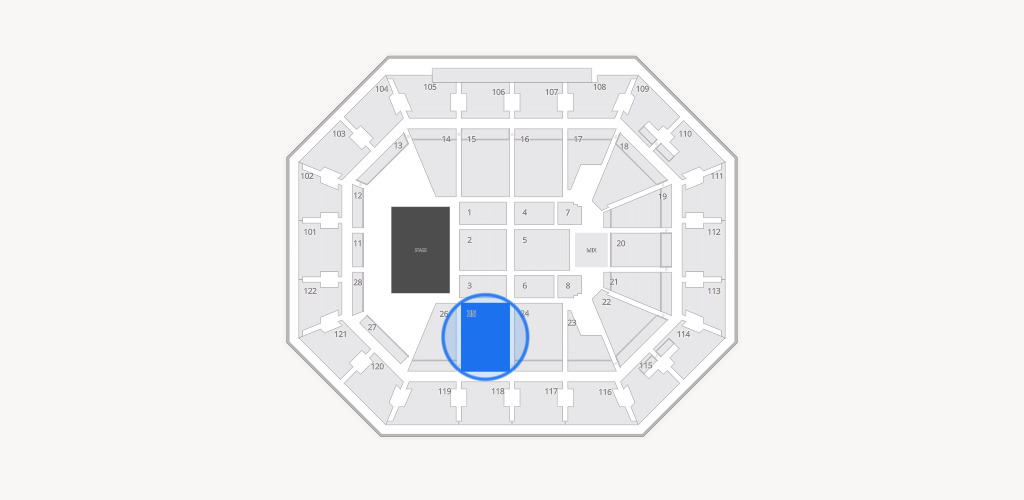 Mohegan Sun Arena Seating Chart