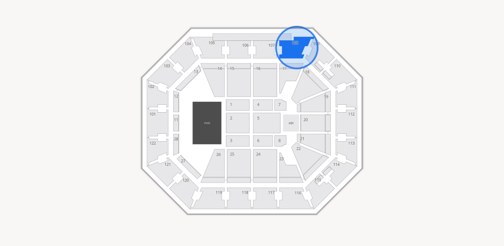 Mohegan Sun Arena Seating Chart
