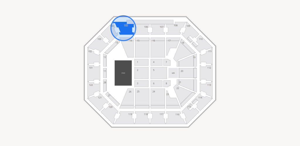 Mohegan Sun Arena Seating Chart