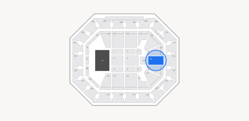 Mohegan Sun Arena Seating Chart