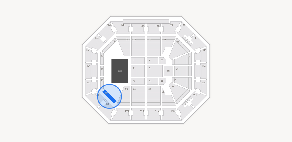 Mohegan Sun Arena Seating Chart