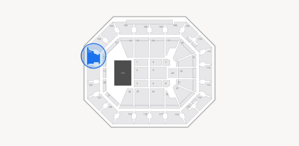 Mohegan Sun Arena Seating Chart