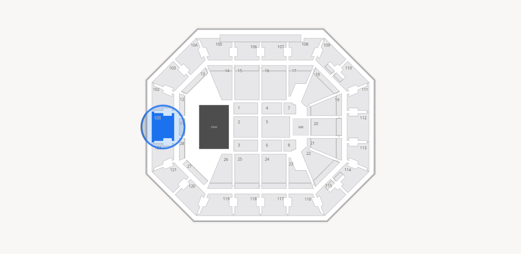 Mohegan Sun Arena Seating Chart