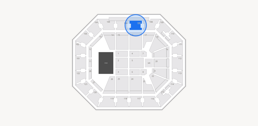 Mohegan Sun Arena Seating Chart