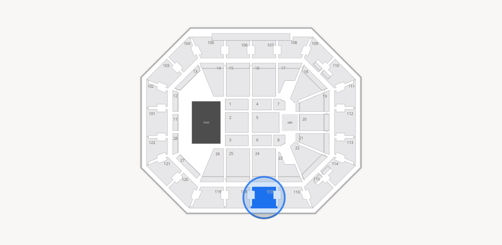 Mohegan Sun Arena Seating Chart
