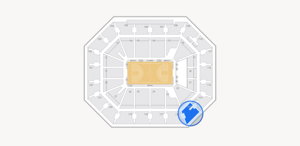 Mohegan Sun Arena Seating Chart