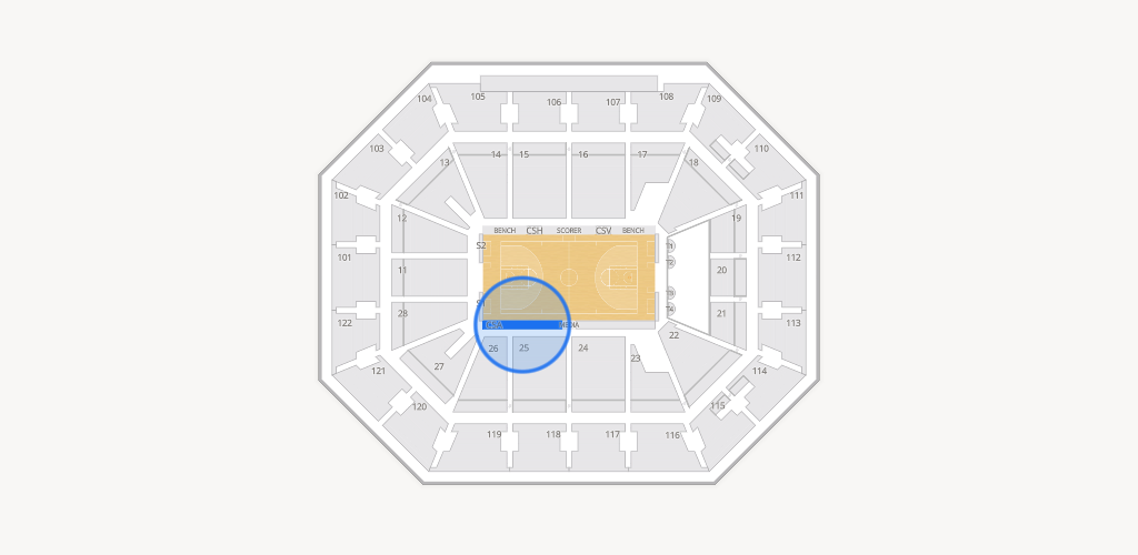 Mohegan Sun Arena Seating Chart