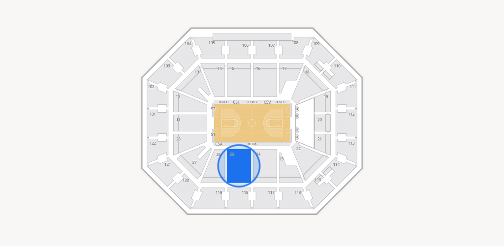 Mohegan Sun Arena Seating Chart