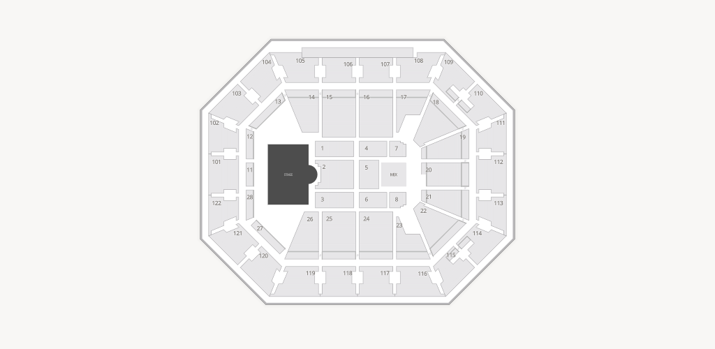 Mohegan Sun Arena Seating Chart