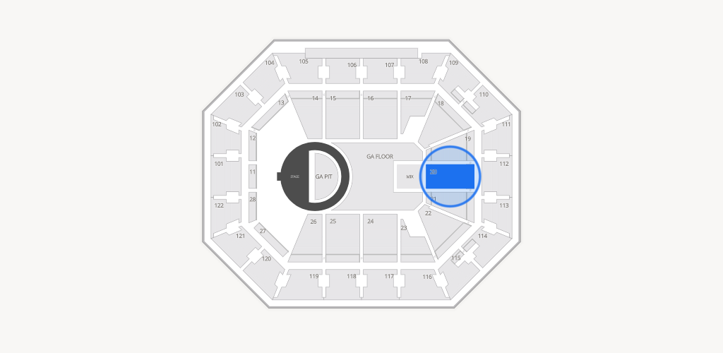 Mohegan Sun Arena Seating Chart