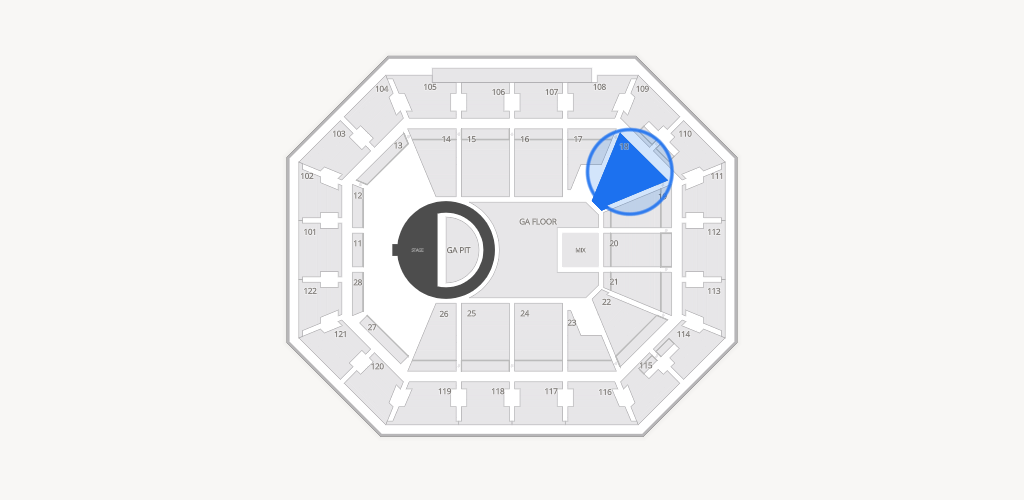 Mohegan Sun Arena Seating Chart