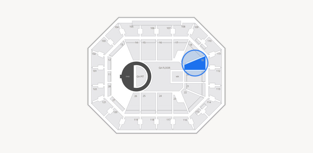 Mohegan Sun Arena Seating Chart