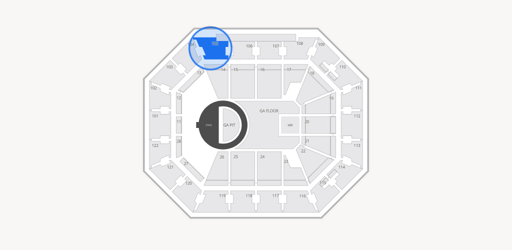 Mohegan Sun Arena Seating Chart