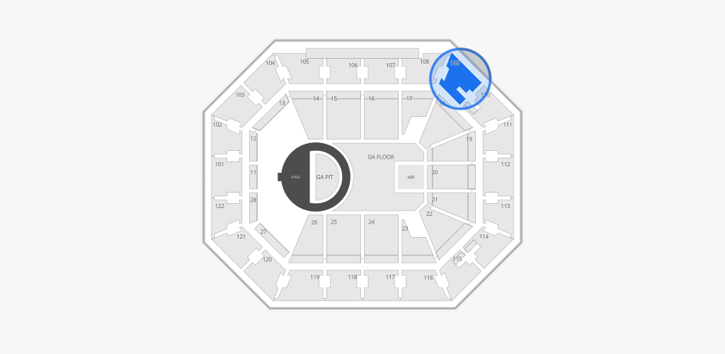 Mohegan Sun Arena Seating Chart
