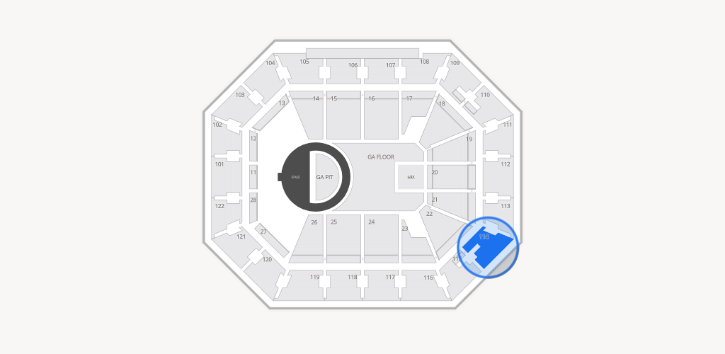 Mohegan Sun Arena Seating Chart