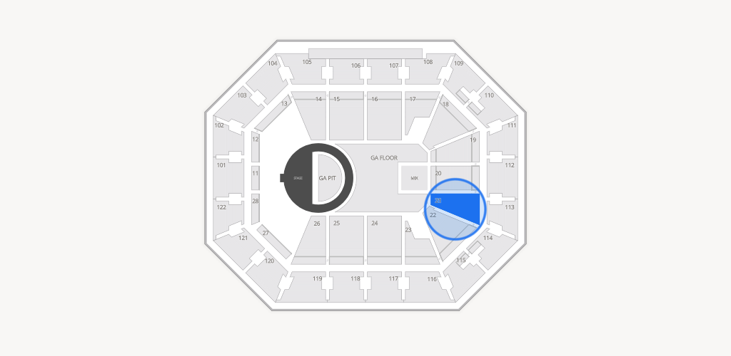 Mohegan Sun Arena Seating Chart