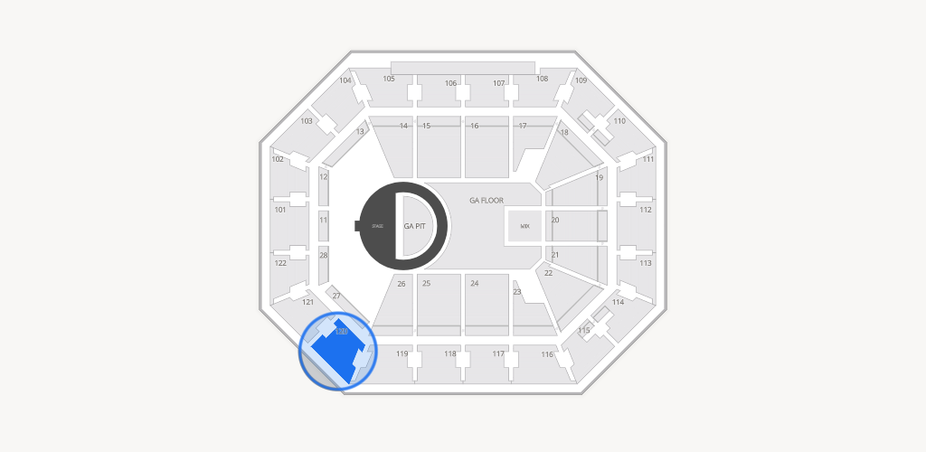 Mohegan Sun Arena Seating Chart