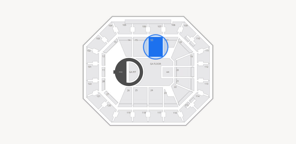 Mohegan Sun Arena Seating Chart