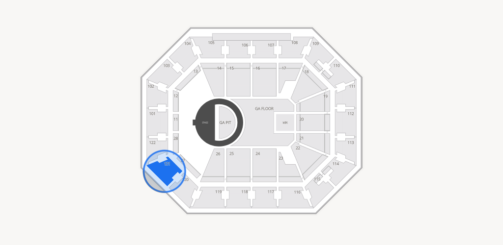 Mohegan Sun Arena Seating Chart