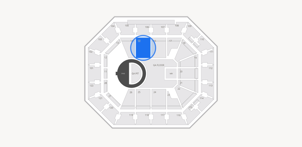 Mohegan Sun Arena Seating Chart