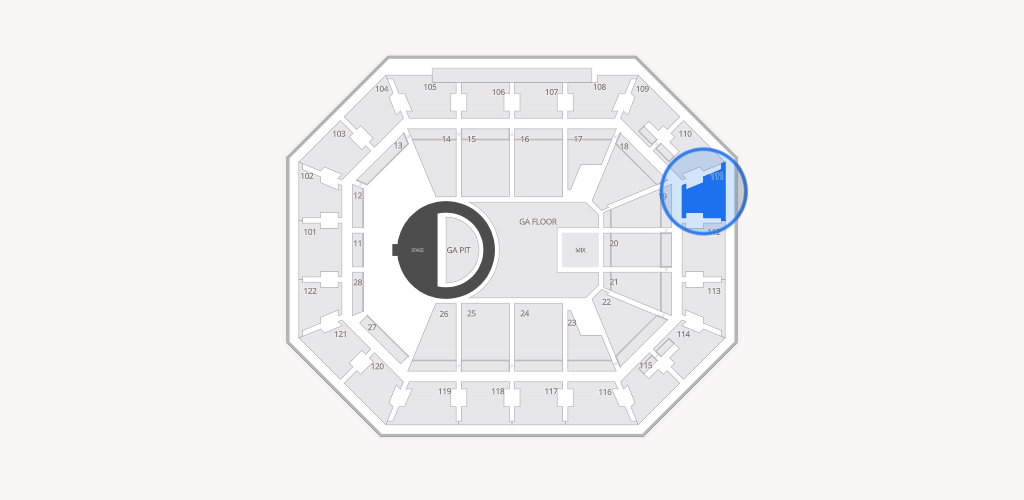 Mohegan Sun Arena Seating Chart