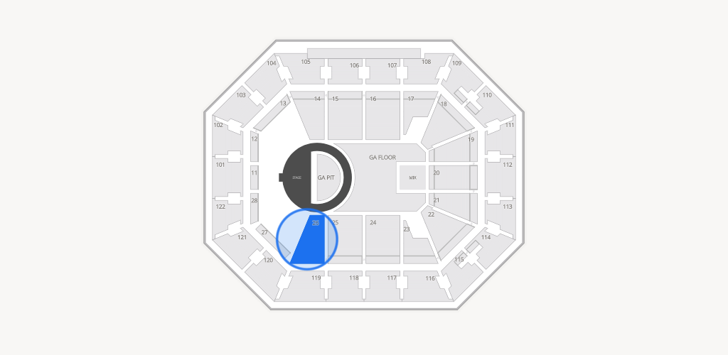 Mohegan Sun Arena Seating Chart