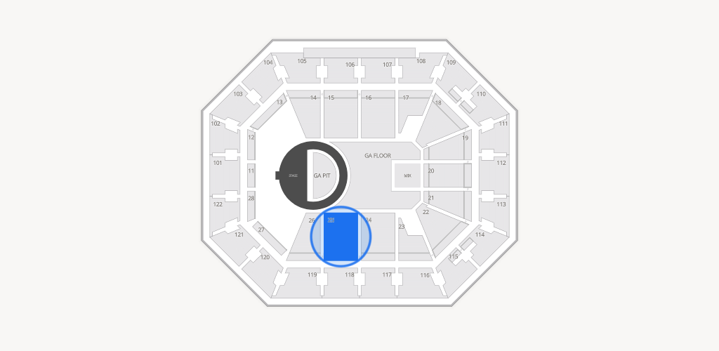 Mohegan Sun Arena Seating Chart