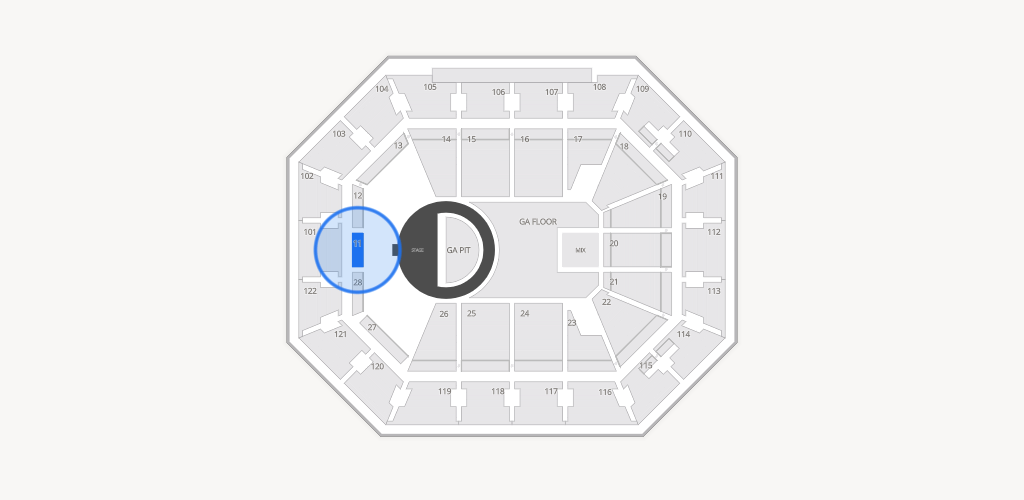 Mohegan Sun Arena Seating Chart