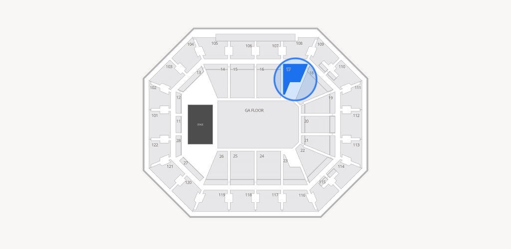 Mohegan Sun Arena Seating Chart