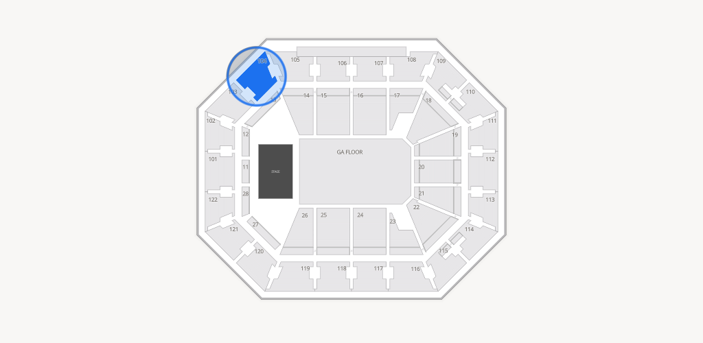 Mohegan Sun Arena Seating Chart